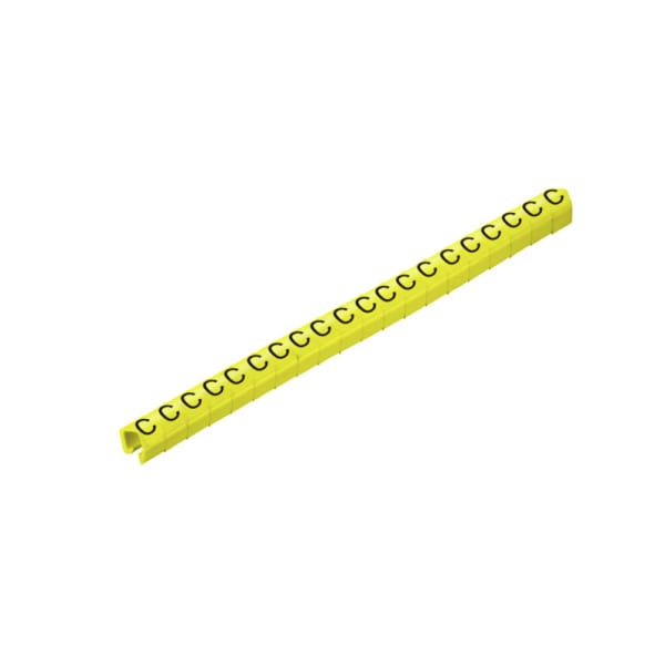 WEIDMÜLLER - Leitermarkierer, 3-4mm, 3x5.5mm, groß W, PVC, gelb