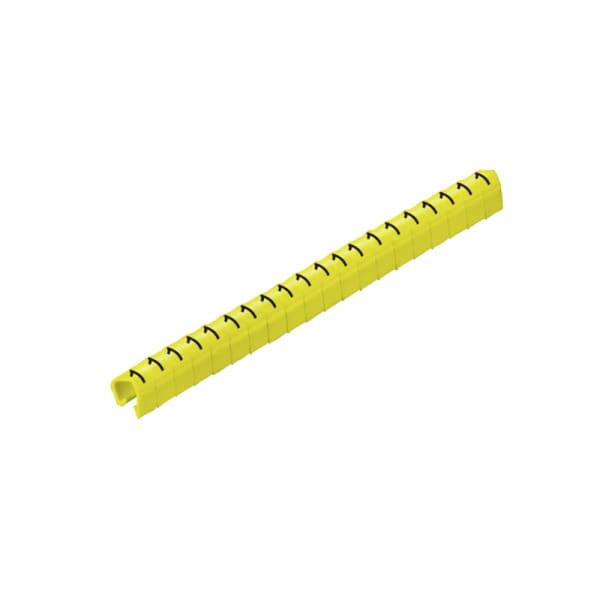 WEIDMÜLLER - Leitermarkierer, 4-5mm, 3x6mm, Zahlen 0, PVC, gelb