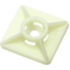 WEIDMÜLLER - Kabelbinderhalter, selbstklebend,mAx. Kabelbinderbreite: 3.6mm, natur