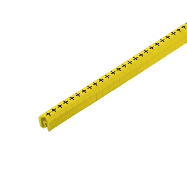 WEIDMÜLLER - Leitermarkierer, 2.5-5mm, 3x4.2mm, Symbol +, PVC, gelb