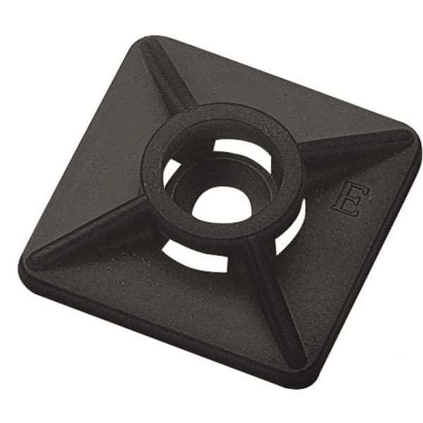 WEIDMÜLLER - Kabelbinderhalter, selbstklebend,mAx. Kabelbinderbreite: 4.8mm, schwarz