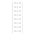 WEIDMÜLLER - Leitermarkierer SlimFix, 3-5mm, 12x5.8mm, PA 66, weiß