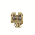 WEIDMÜLLER - Thermocouple-Reihenklemme, Schraubanschl, 2.5, beige/gelb