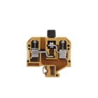WEIDMÜLLER - Sicherungs-Reihenklemme, Schraubanschl, 10mm², 500V, 10A, gelb