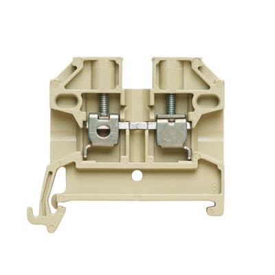 WEIDMÜLLER - Durchgangs-Reihenklemme, Schraubanschl, 2.5mm², 500V, 24A