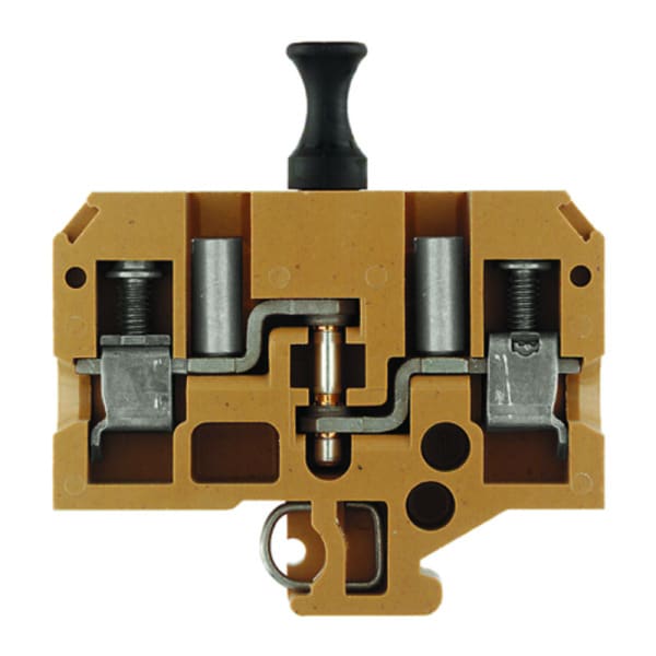 WEIDMÜLLER - Prüftrenn-Reihenklemme SAK, Schraub, 10mm², 500V, 26A, gelb