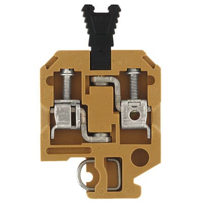 WEIDMÜLLER - Prüftrenn-Reihenklemme SAK, Schraub, 4mm², 400V, 25A, gelb