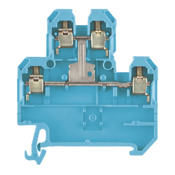 WEIDMÜLLER - Mehrstock-Reihenklemme, Schraubanschl, 4mm², 500V, 32A, blau