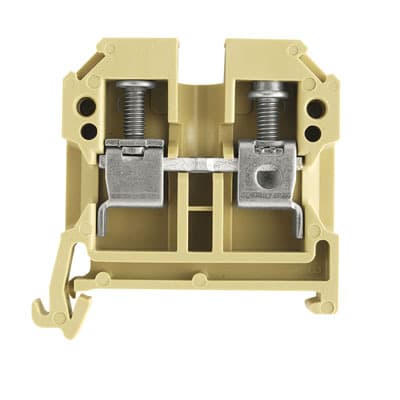 WEIDMÜLLER - Durchgangs-Reihenklemme, Schraubanschl, 6mm², 800V, 41A