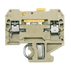 WEIDMÜLLER - Prüftrenn-Reihenklemme SAK, Schraub, 4mm², 400V, 10A, beige/gelb