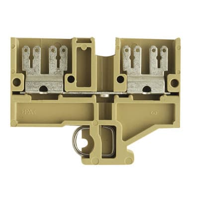 WEIDMÜLLER - Durchgangs-Reihenklemme, Flachsteckanschluss, 2.5mm², 500V, 20A