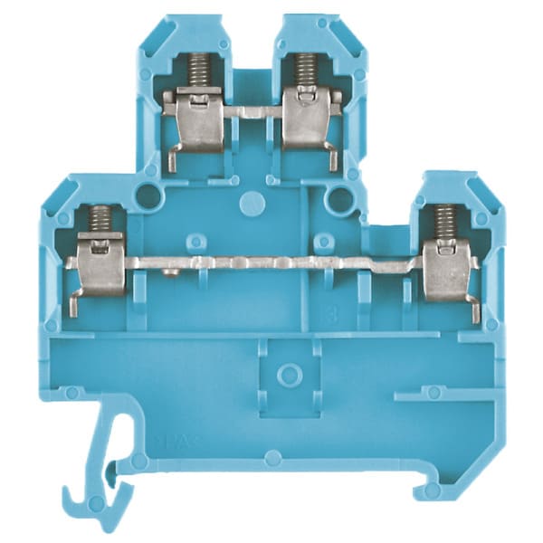 WEIDMÜLLER - Mehrstock-Reihenklemme, Schraubanschl, 4mm², 500V, 32A, blau