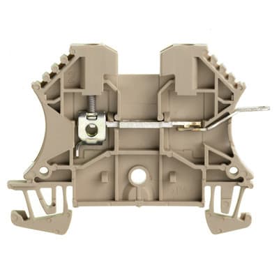 WEIDMÜLLER - Durchgangs-Reihenklemme, Schraubanschl, 2.5mm², 400V, 15A