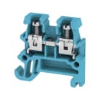 WEIDMÜLLER - Durchgangs-Reihenklemme, Schraubanschl, 1.5mm², 250V, 17.5A