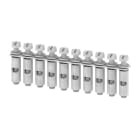 WEIDMÜLLER - Querverbinder, geschraubt, Pole:10, Raster 6mm, 32A, grau