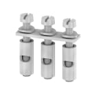 WEIDMÜLLER - Querverbinder, geschraubt, Pole:3, Raster 6mm, 41A, grau