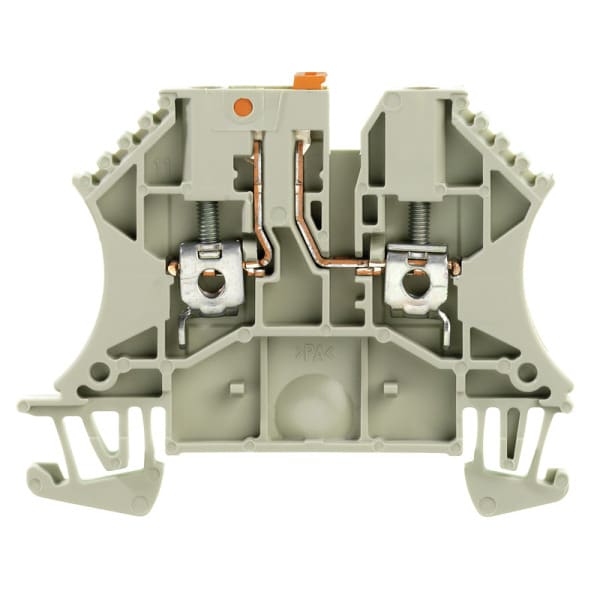 WEIDMÜLLER - Prüftrenn-Reihenklemme WTR, Schraub, 2.5mm², 500V, 24A, dbg