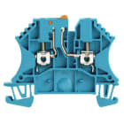 WEIDMÜLLER - Prüftrenn-Reihenklemme WTR, Schraub, 2.5mm², 800V, 24A, blau