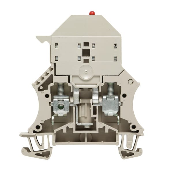 WEIDMÜLLER - Sicherungs-Reihenklemme, Schraubanschl, mit LED,6mm², 36V