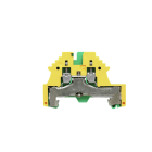 WEIDMÜLLER - Schutzleiter-Reihenklemme, Schraubanschl, 2.5mm², 500V, grün/gelb