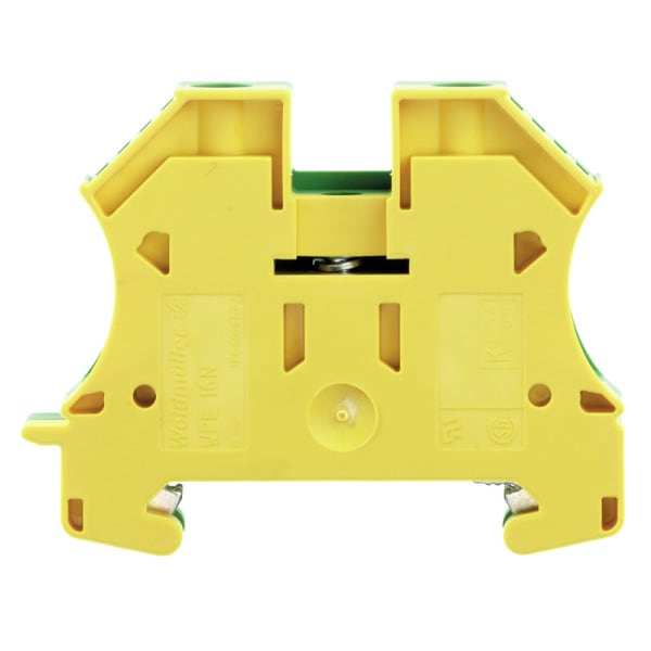 WEIDMÜLLER - Schutzleiter-Reihenklemme, Schraubanschl, 16mm², 400V, grün/gelb