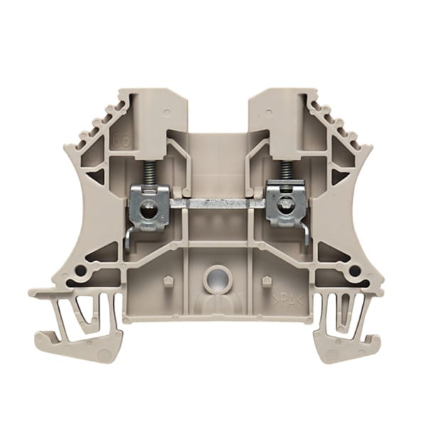 WEIDMÜLLER - Durchgangs-Reihenklemme, Schraubanschl, 2.5mm², 800V, 24A