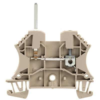 WEIDMÜLLER - Durchgangs-Reihenklemme, Schraubanschl, 2.5mm², 125V, 10 A