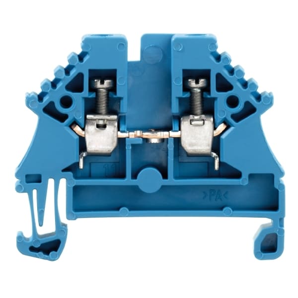 WEIDMÜLLER - Durchgangs-Reihenklemme, Schraubanschl, 2.5mm², 500V, 24A