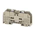 WEIDMÜLLER - Bolzenklemme, Bolzen, 35mm², 1000V, 125A, M 6, TS 35, dunkelbeige