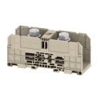 WEIDMÜLLER - Bolzenklemme, Bolzen, 185mm², 1000V, 353 A, M 12, TS 35, dunkelbeige