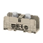 WEIDMÜLLER - Bolzenklemme, Bolzen, 300mm², 1000, 520A, M 16, TS 35, dunkelbeige