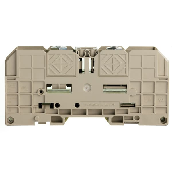 WEIDMÜLLER - Bolzenklemme, Bolzen, 70mm², 1000V, 192A, M 8, TS 35, dunkelbeige