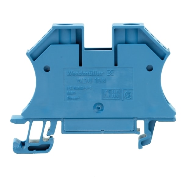 WEIDMÜLLER - Durchgangs-Reihenklemme, Schraubanschl, 16mm², 690V, 76A