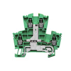 WEIDMÜLLER - Mehrstock-Reihenklemme, Schraubanschl, 2.5mm², grün/gelb