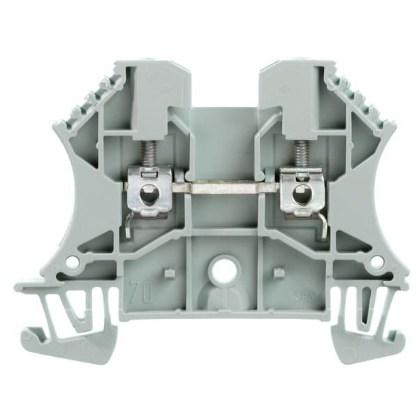 WEIDMÜLLER - Durchgangs-Reihenklemme, Schraubanschl, 2.5mm², 800V, 24A
