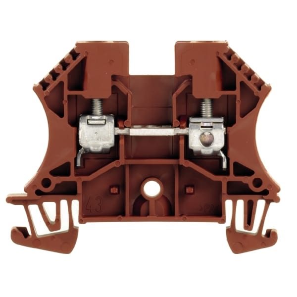 WEIDMÜLLER - Durchgangs-Reihenklemme, Schraubanschl, 4mm², 800V, 32A