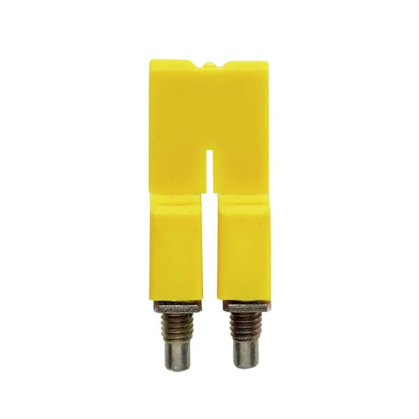 WEIDMÜLLER - Querverbinder, geschraubt, Pole:2, Raster 5.1mm, Isoliert, 32A, gelb