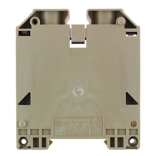 WEIDMÜLLER - Durchgangs-Reihenklemme, Schraubanschl, 70mm², 1000V, 192A