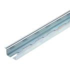 WEIDMÜLLER - Tragschiene mit Langloch, 35x15x2000mm, 5.2x25mm, Stahl, verzinkt, passiviert