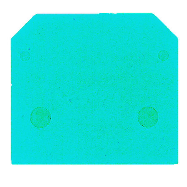 WEIDMÜLLER - Abschlussplatte, 40 mm x 1.5 mm, blau