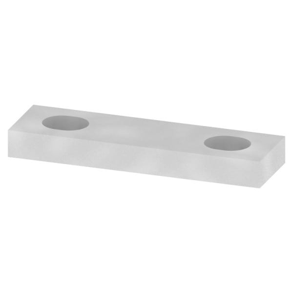 WEIDMÜLLER - Querverbinder (Klemmen), geschraubt, Polzahl: 2, Raster 8mm, grau