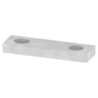 WEIDMÜLLER - Querverbinder (Klemmen), geschraubt, Polzahl: 2, Raster 8mm, grau