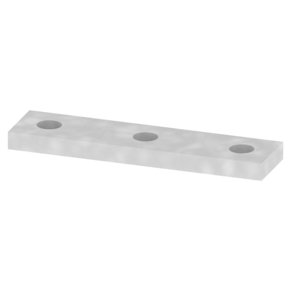 WEIDMÜLLER - Querverbinder, geschraubt, Pole:3, Raster 14mm, 180A, grau