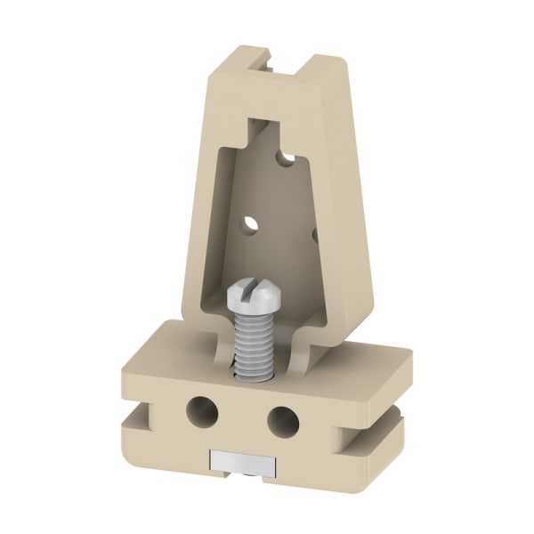 WEIDMÜLLER - Endwinkel, Wemid, beige, Tragschiene: TS32, geschraubt