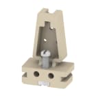 WEIDMÜLLER - Endwinkel, Wemid, beige, Tragschiene: TS32, geschraubt