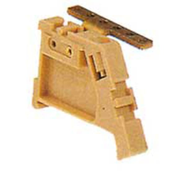 WEIDMÜLLER - Endwinkel, Wemid, beige, Tragschiene: TS35, geschraubt