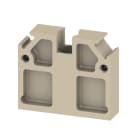 WEIDMÜLLER - Trennwand (Klemmen), Befestigungsblock, 27x23mm, beige