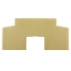 WEIDMÜLLER - Klemmenabdeckung, PA66, beige, H:196mm, B:46mm, T:78mm
