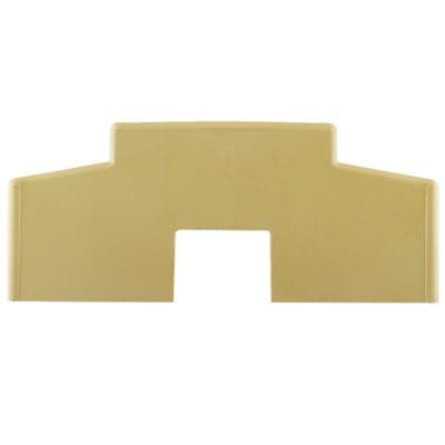 WEIDMÜLLER - Klemmenabdeckung, PA66, beige, H:186mm, B:38mm, T:78mm