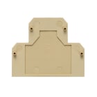WEIDMÜLLER - Abschlussplatte (Klemmen), 50x1.5mm, beige
